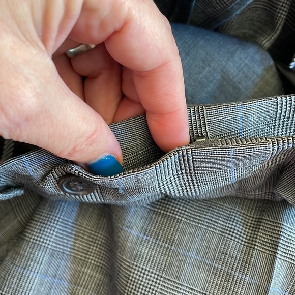 LANDS END 38 x 30 men’s wool stretch classic transitional fit pants with cuffs - Picture 11 of 15